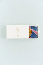 Brass Heart Silk Ribbon Scarf