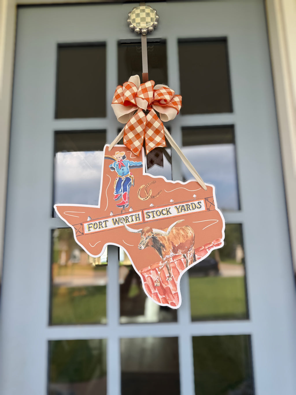 FPE x Catherine Cartie Fort Worth Door Hanger