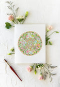 Easter Rose Medallion Print 11x14