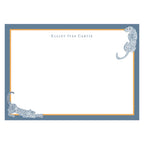 Personalized Jaguar Flat Notecards