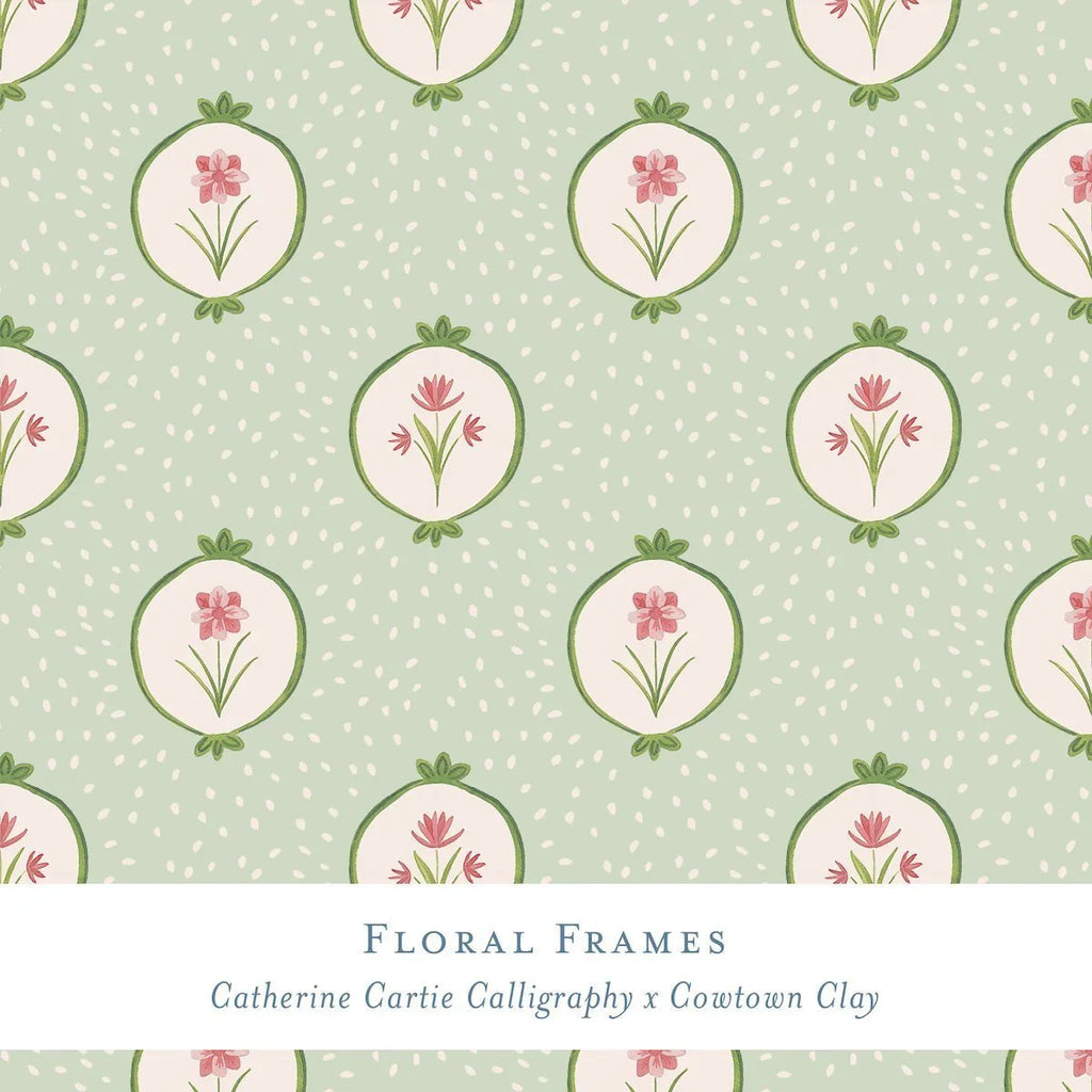 Gift Wrap - Floral Frames