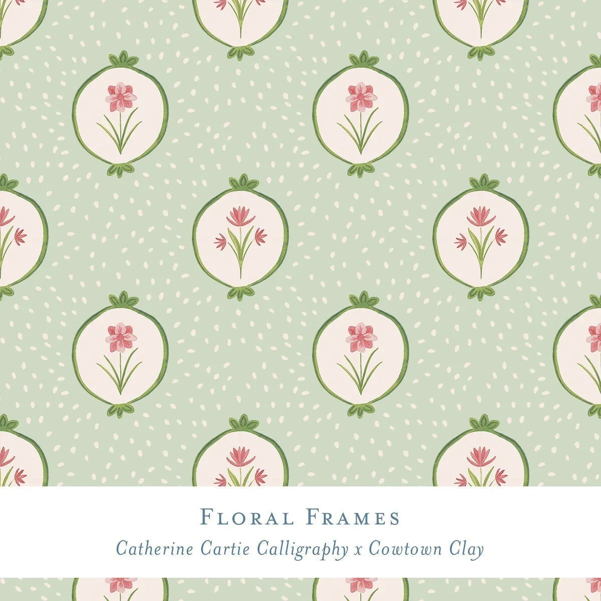 Gift Wrap - Floral Frames