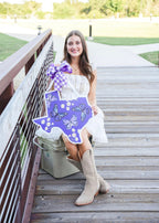 FPE x Catherine Cartie Purple Texas Door Hanger
