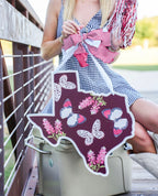 FPE x Catherine Cartie Maroon Texas Door Hanger