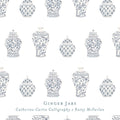 Gift Wrap - Ginger Jars