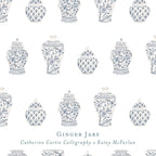 Gift Wrap - Ginger Jars