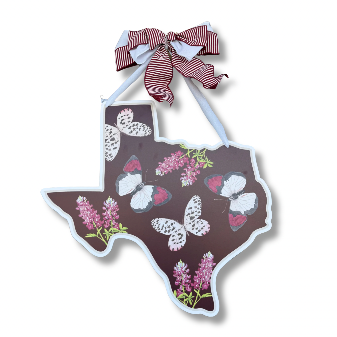 FPE x Catherine Cartie Maroon Texas Door Hanger
