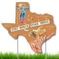 FPE x Catherine Cartie Fort Worth Garden Stake