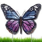 FPE x Catherine Cartie Purple Butterfly Garden Stake