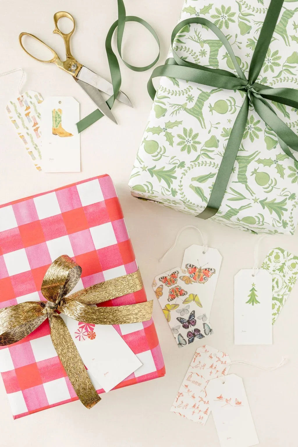 Gift Wrap - Floral Frames