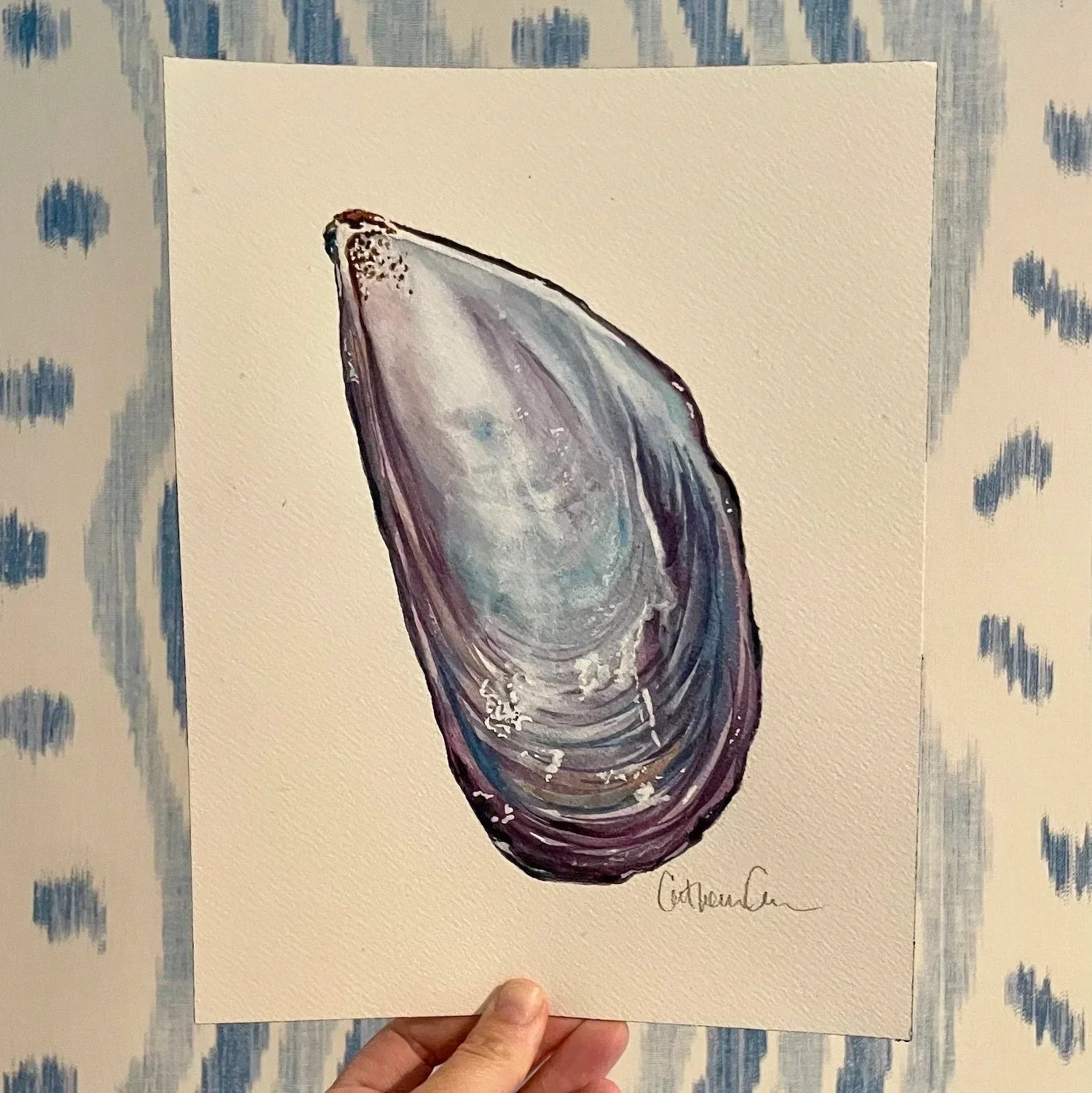 Mussel Art Print 8x10