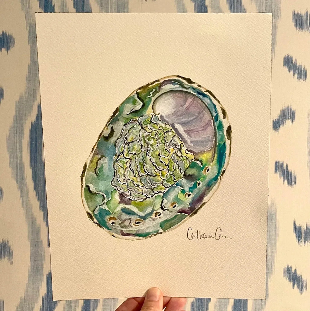 Abalone Art Print 8x10