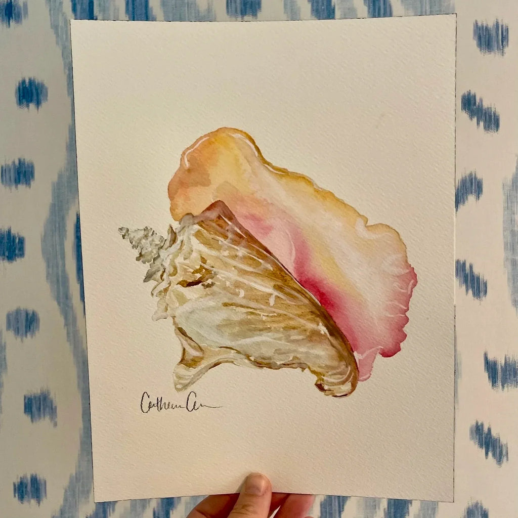 Queen Conch Art Print 8x10