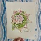 Star Shell Art Print 8x10