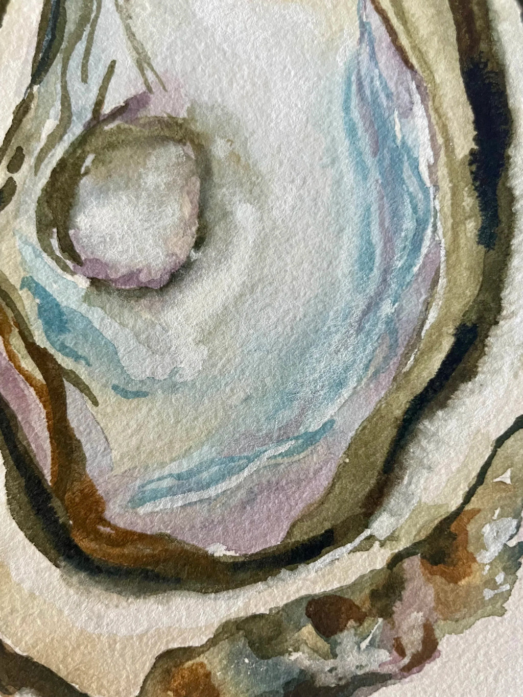 Oyster Art Print 8x10