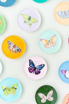Acrylic Butterfly Coaster Set - Autumn