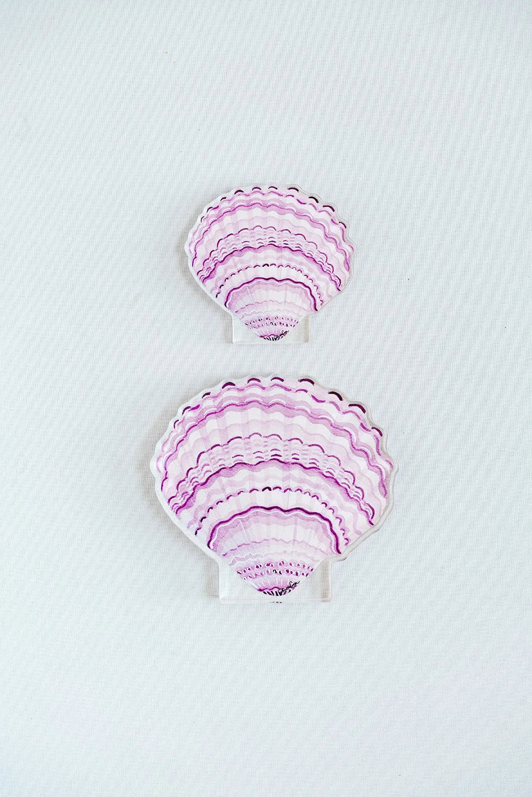 Lilac Cockle Acrylic Art Block Large