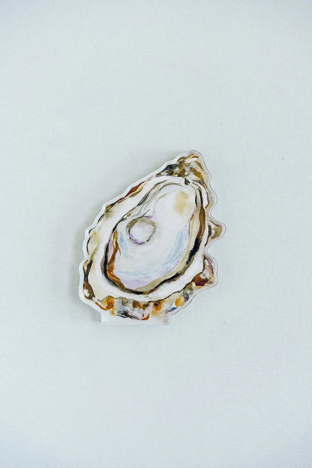 Oyster Acrylic Art Block Small