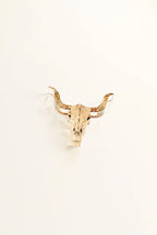 Cow Skull Acrylic Art Block