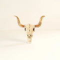 Cow Skull Acrylic Art Block