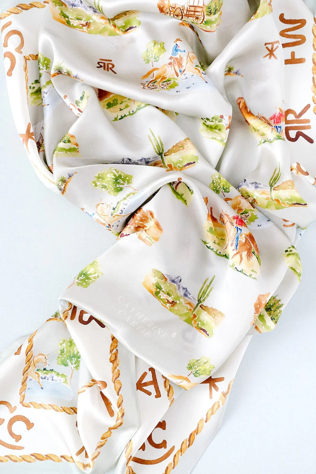 Western Toile Scarf