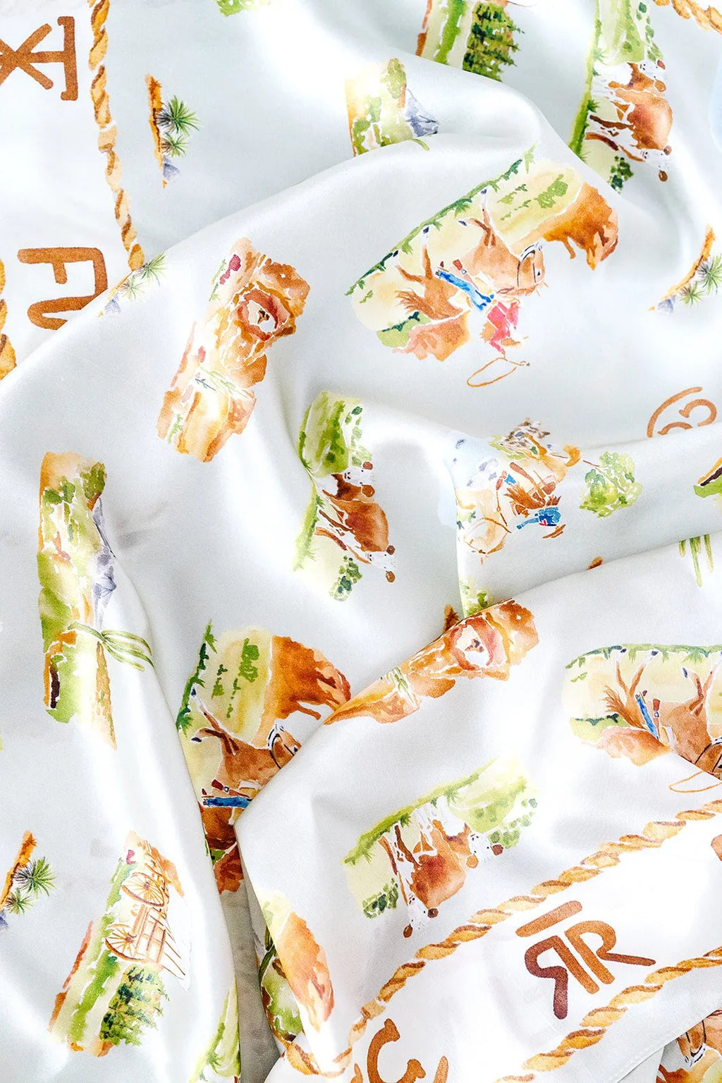 Western Toile Scarf