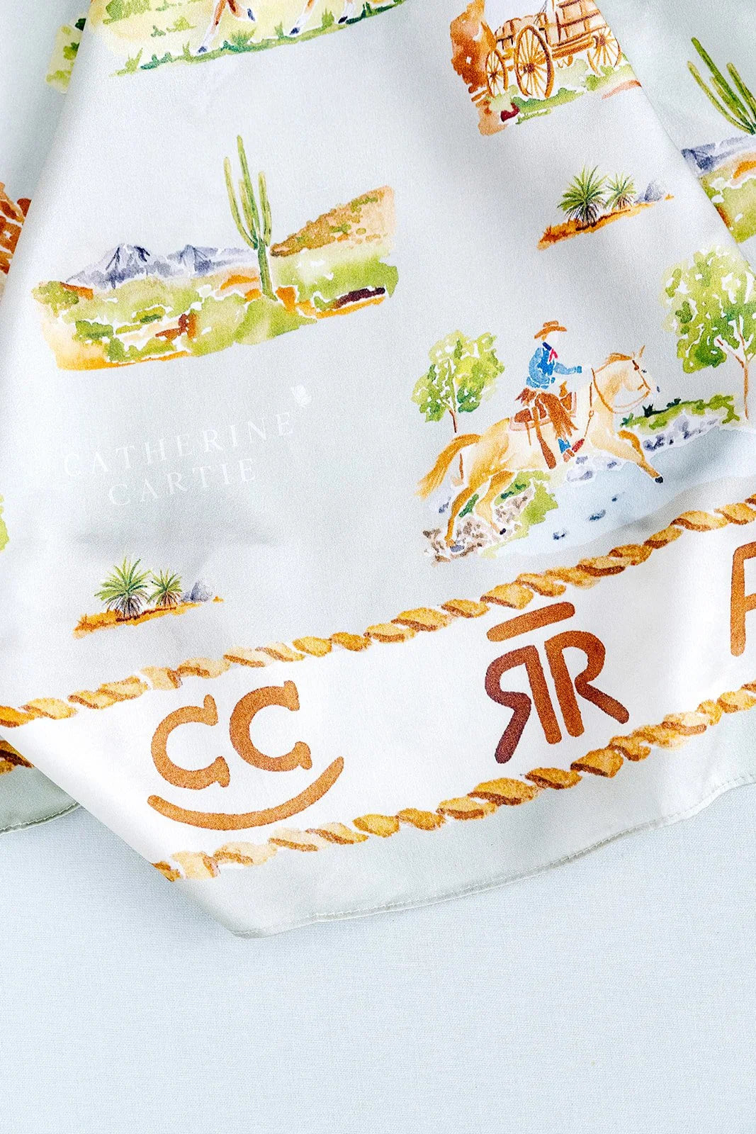 Western Toile Scarf