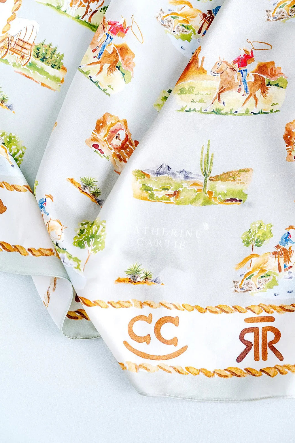 Western Toile Scarf