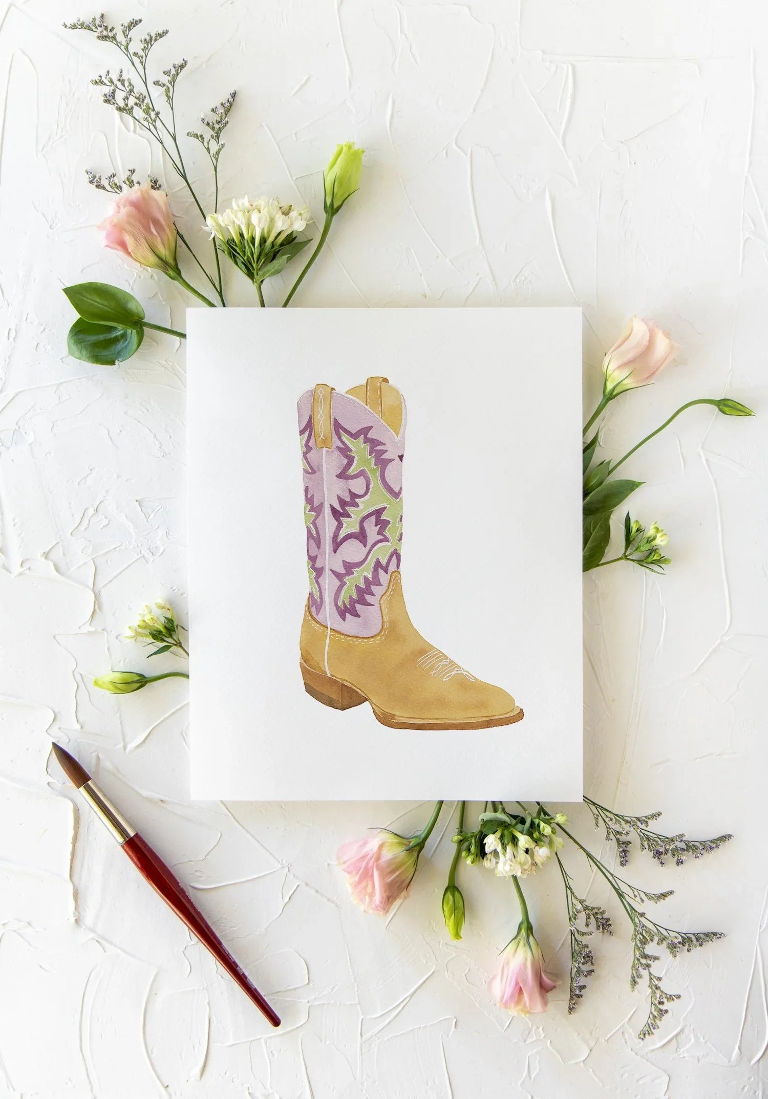 Cowboy Boot Print - Jolene 8x10
