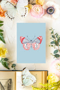 July Butterfly Print 5x7