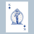 Nutcracker Toile Playing Cards with Acrylic Box