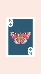 Butterfly Playing Cards with Acrylic Box
