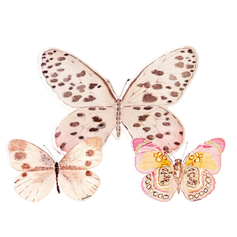 The KayLynne - Butterfly Acrylic Art Block Bundle