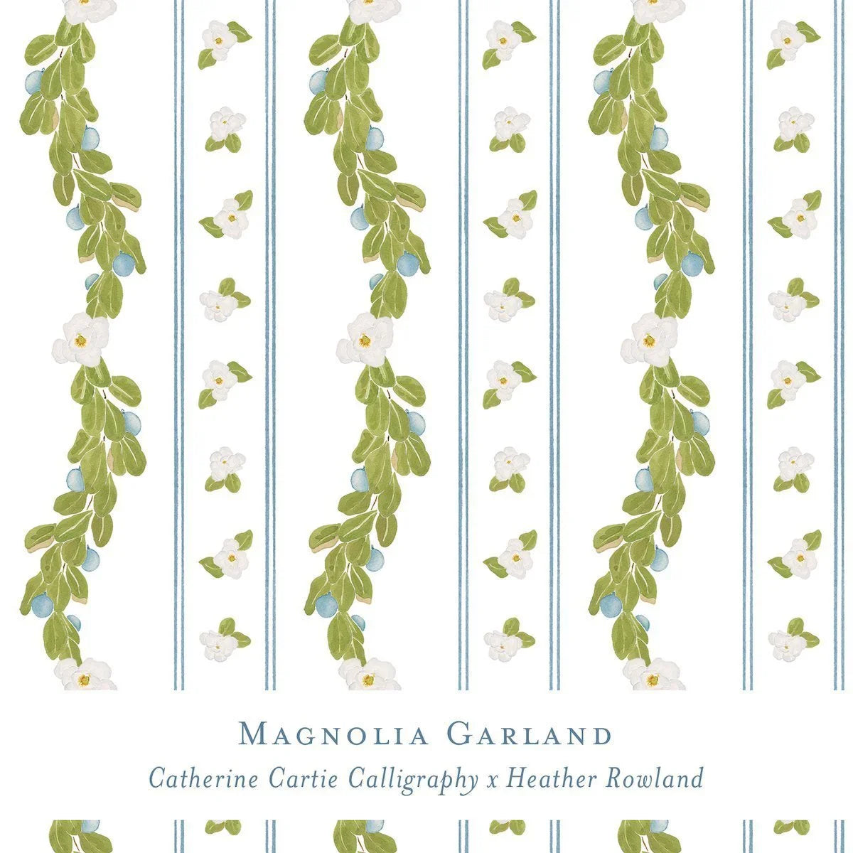 Gift Wrap - Magnolia Garland
