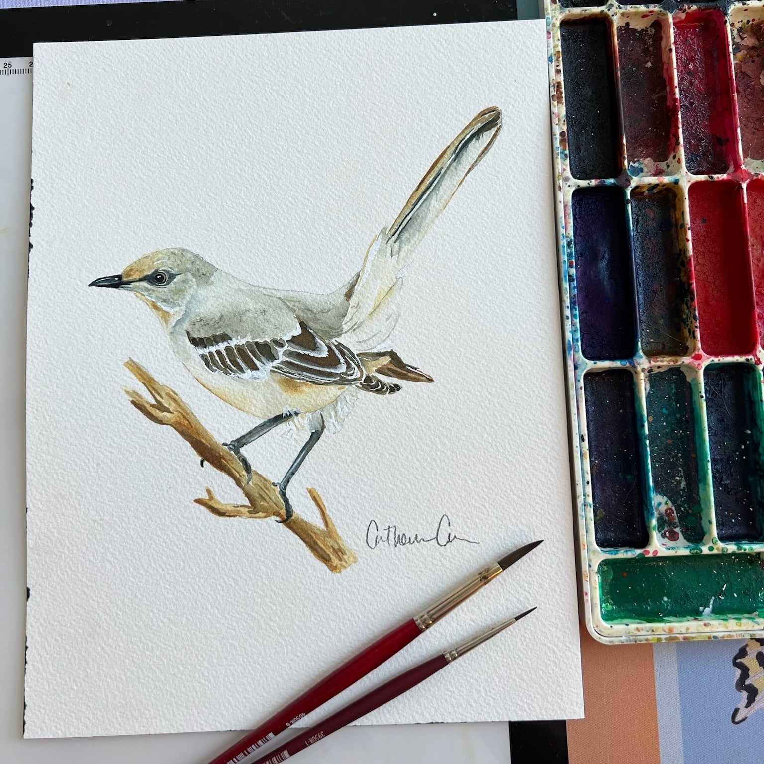 Mockingbird - Original Painting