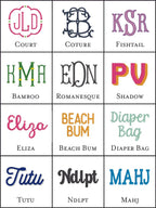 Monogram Add On for Tote Bags