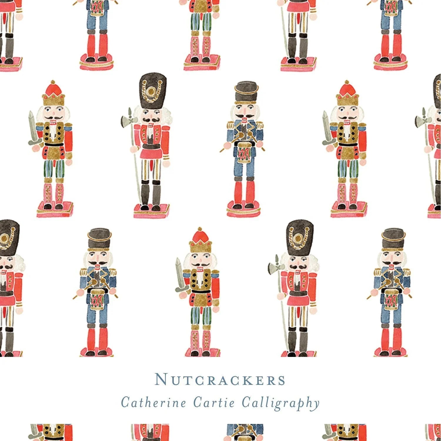 Gift Wrap - Nutcrackers
