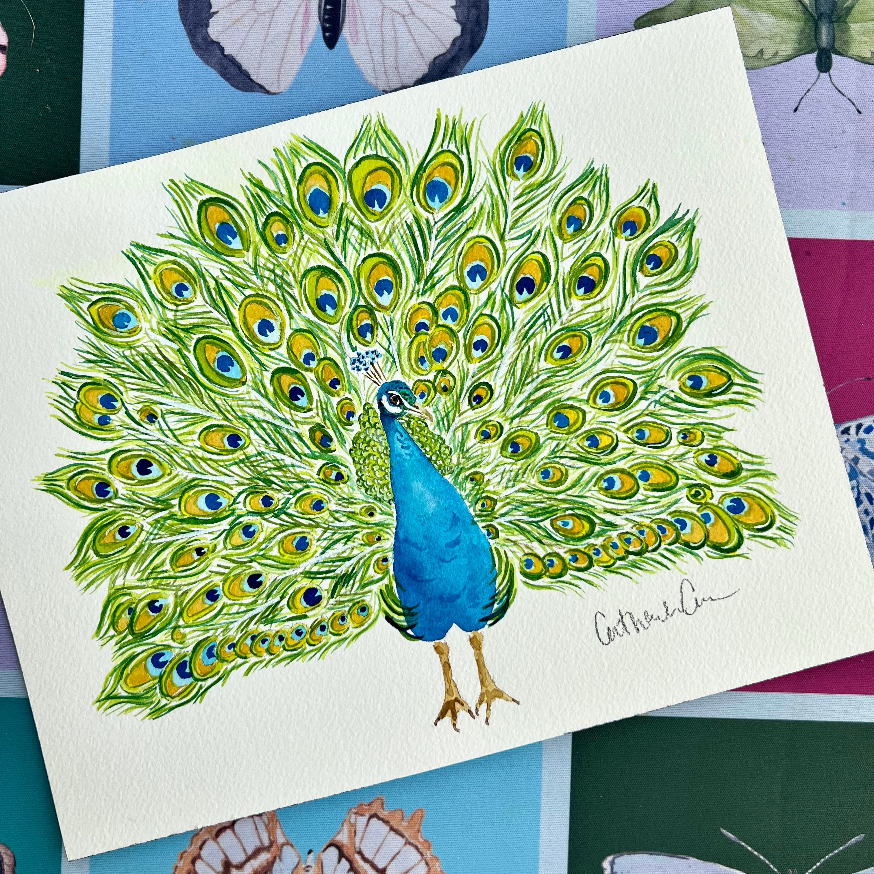 Peacock - Original Painting