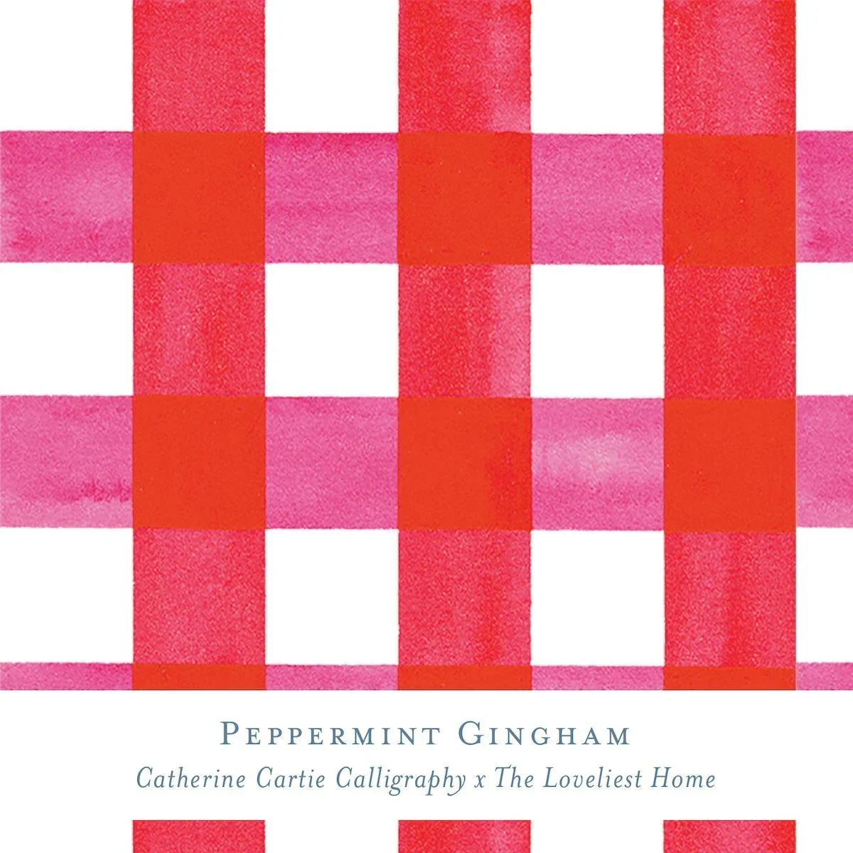 Gift Wrap - Peppermint Gingham