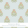 Gift Wrap - Poinsettia Motif