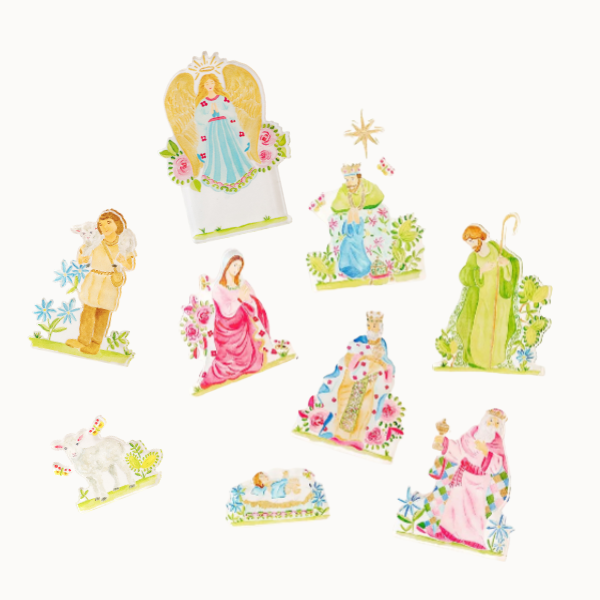 Acrylic Nativity Set - Full Set