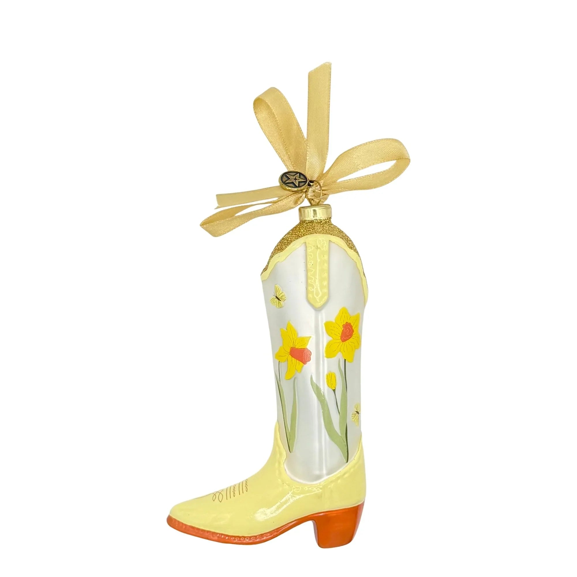 Daffodil Boot Ornament