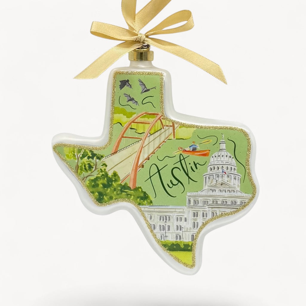 Texan Christmas Ornament - Austin