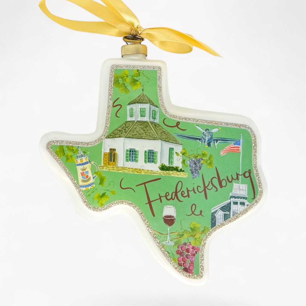 Texan Christmas Ornament - Fredericksburg