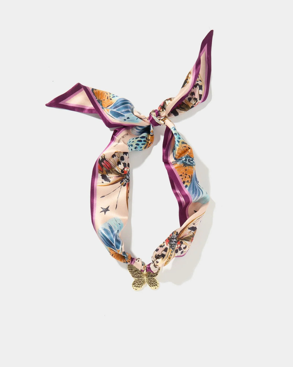 Butterfly Scarf Necklace Set