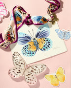 Butterfly Scarf Necklace Set