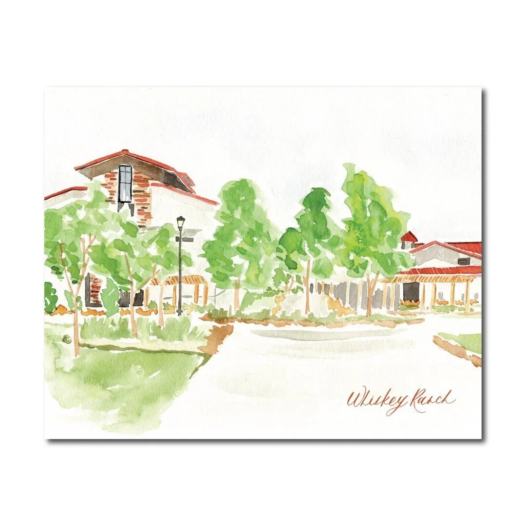 Whiskey Ranch Print 8x10
