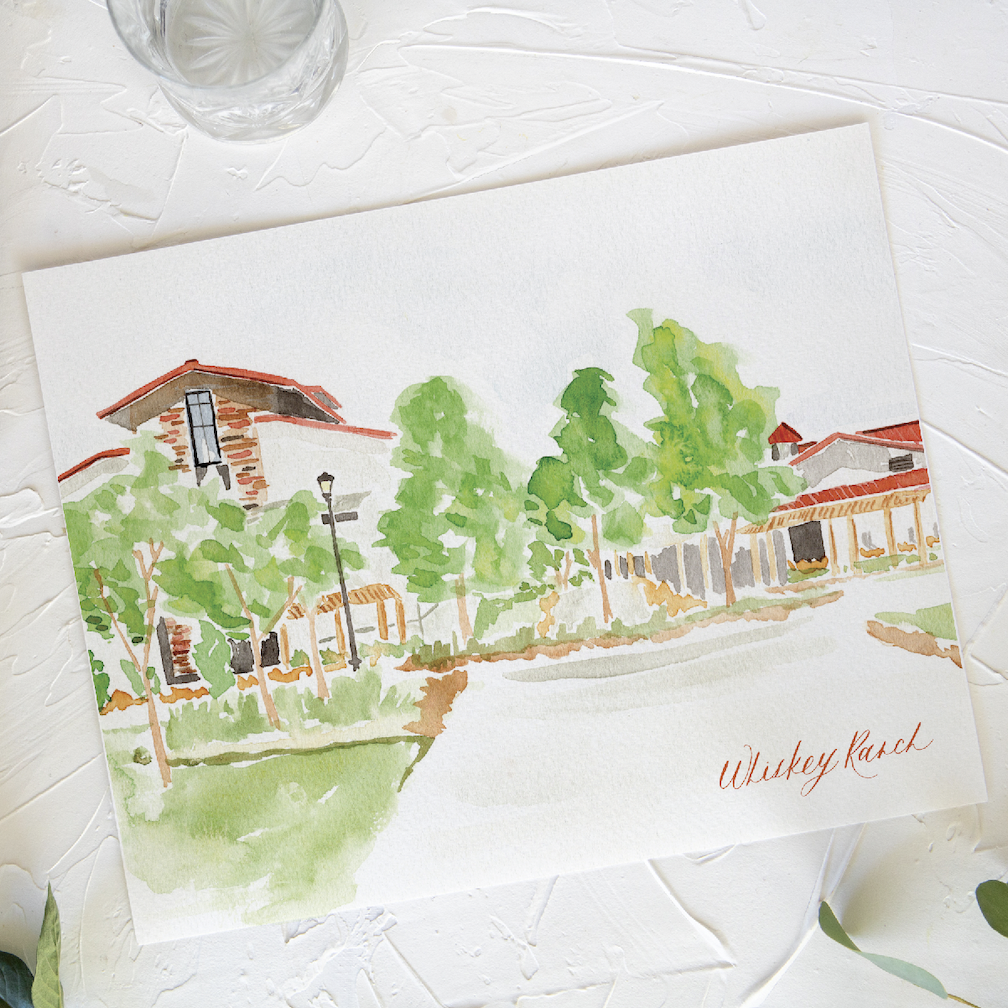Whiskey Ranch Print 8x10