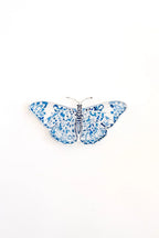 Blue Chinoiserie Butterfly Acrylic Ornament