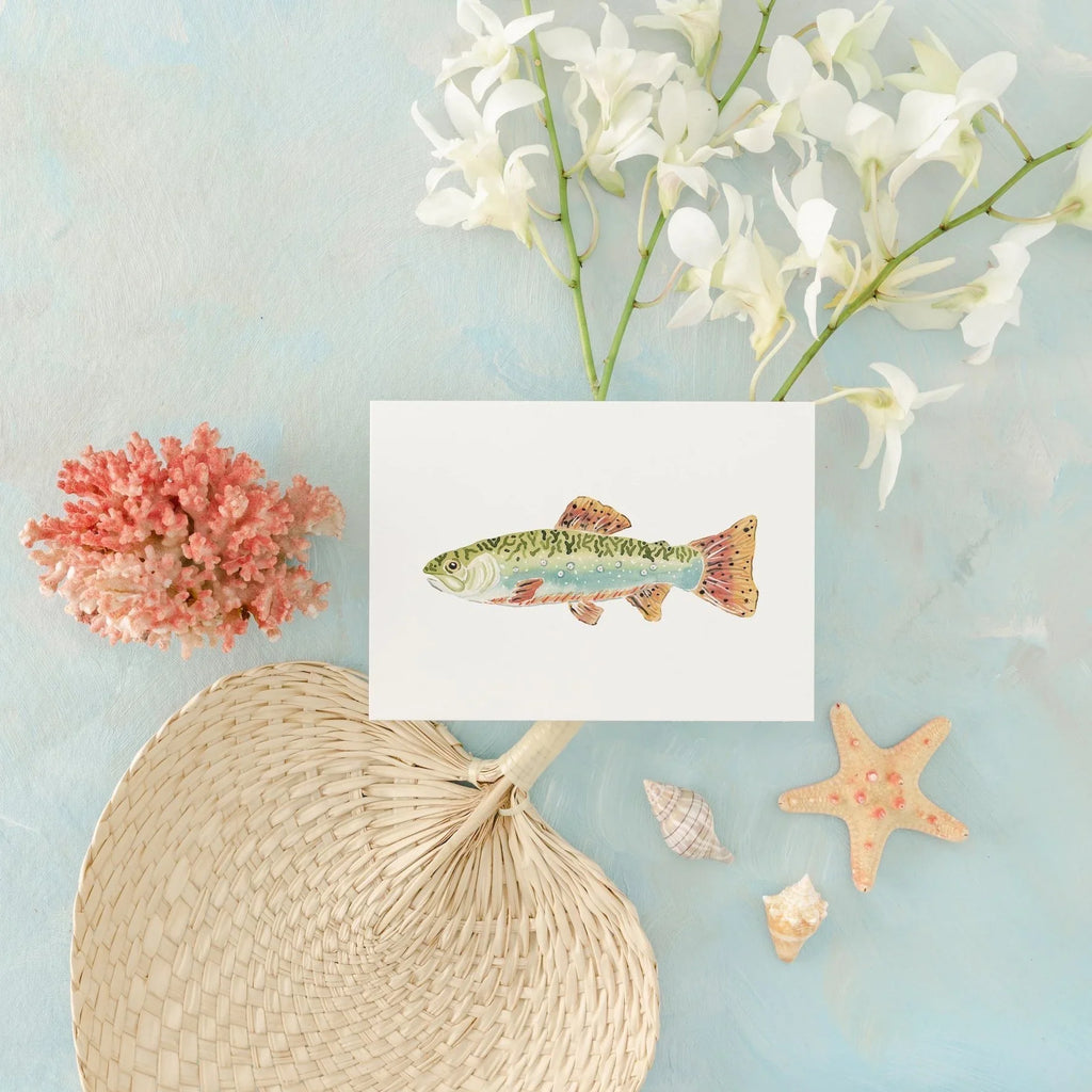 Brook Trout Art Print 8x10